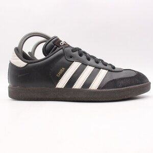 adidas | Shoes | Adidas Samba Classic Black Mens Size 5 Womens Size 6  Indoor Sneakers | Poshmark